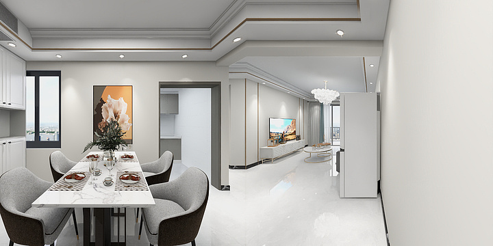 室内风水设计师A采缇-埠上桃源B区2-1603-装修设计方案