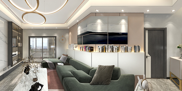 开心AngX-简约中的奢华-装修设计方案