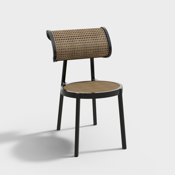 Wabi-sabi style single chair
