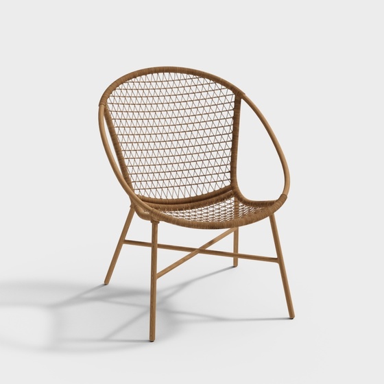 Modern round chair outdoor chair