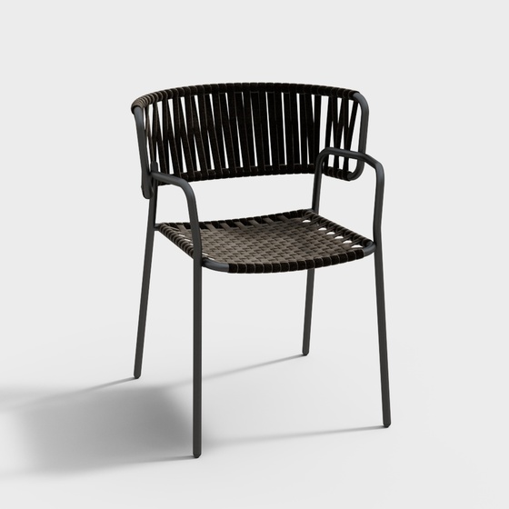 Klot modern low outdoor chair