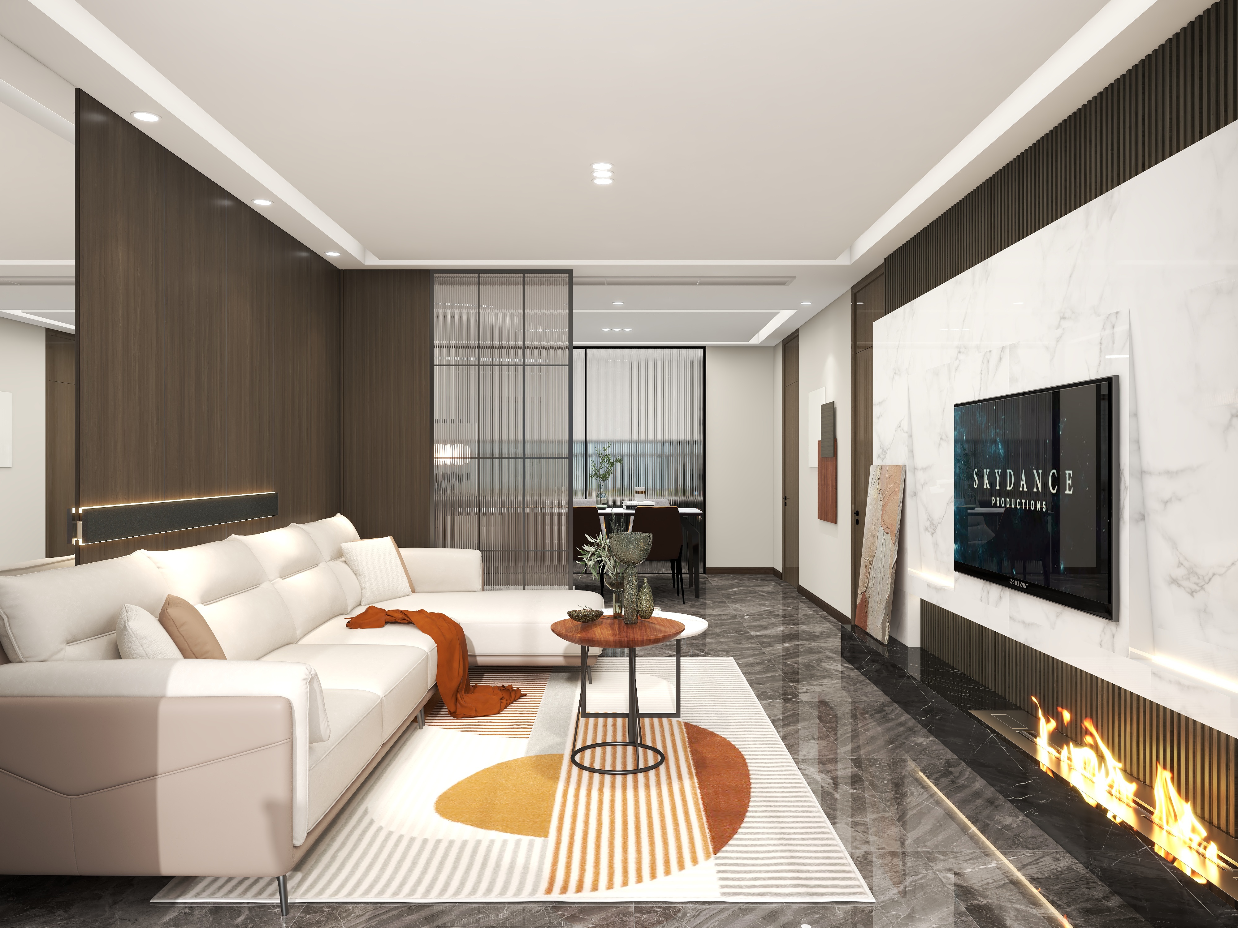 亦安设计-西安万科理想城装修效果图