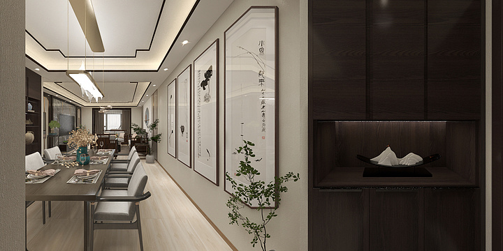 家装全案设计-苏州路碧桂园天玺-李凯-装修设计方案