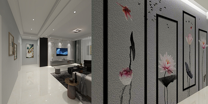 秦峰在线-少华.dwg-装修设计方案