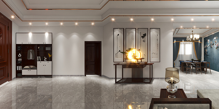 淄博玖伍装饰-孟家村自建房.dwg-装修设计方案