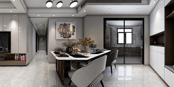 韩欣妍-同信世博苑7号楼1单元4楼西户酷-装修设计方案