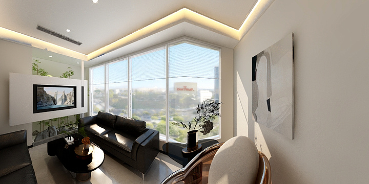 杭杭出状元.-湿地公园MOHO307室.1改-副本-装修设计方案