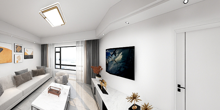 C.Design.-风和日丽3-1-1202-装修设计方案