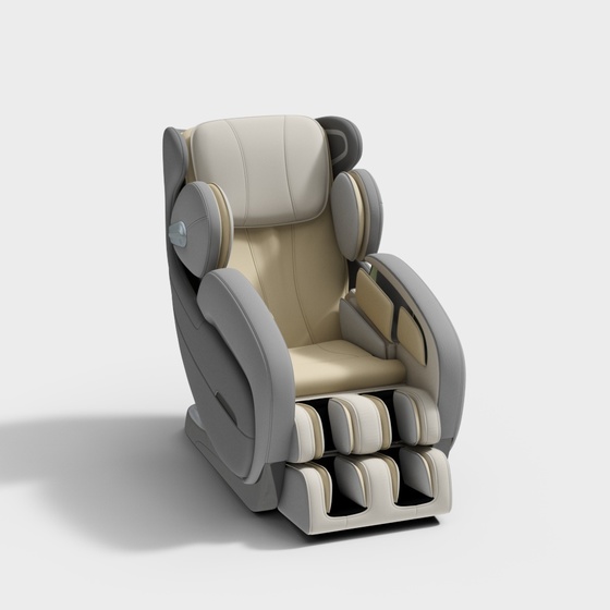 Modern Footstools,Massage Chair,beige