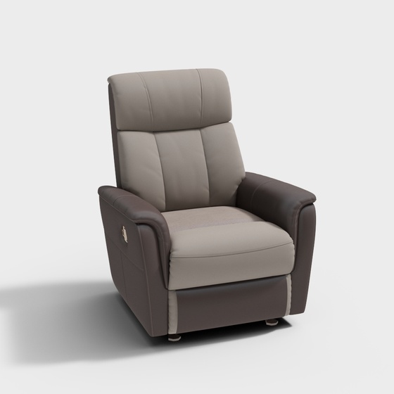 Modern Massage Chair,Footstools,brown