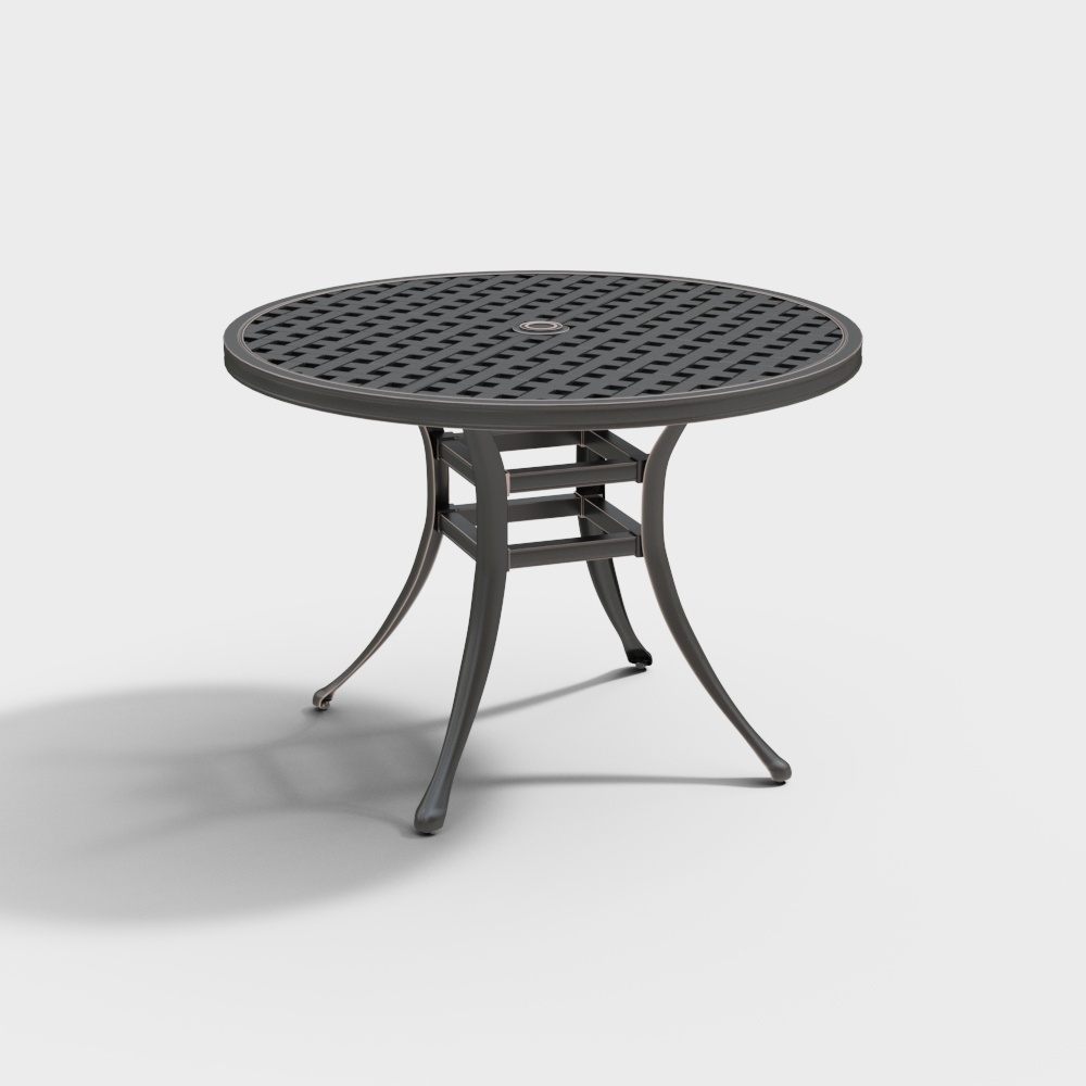 斐梵-户外家具桌椅圆桌-萨瓦纳铸铝圆桌