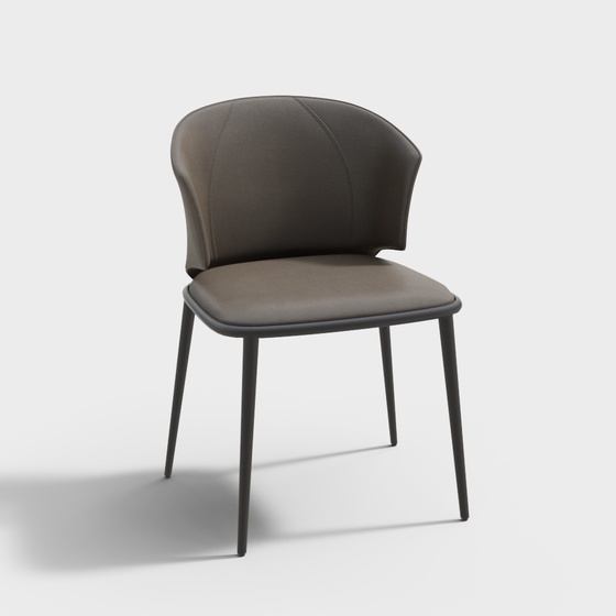 Modern Dining Chairs,brown