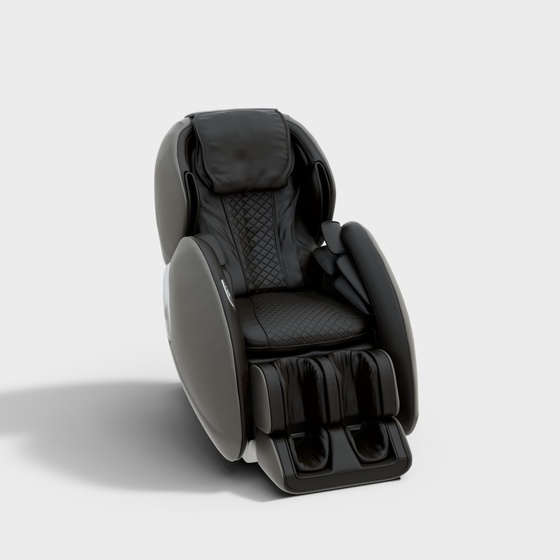 Modern Footstools,Massage Chair,black