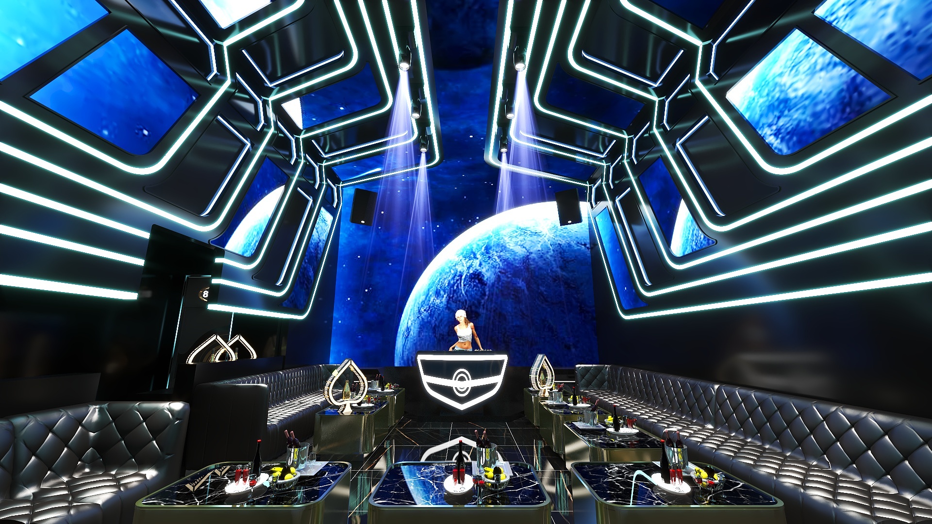 杨楠-派对party.KTV-装修设计方案