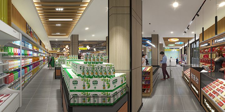 唯一wy-超市-装修设计方案