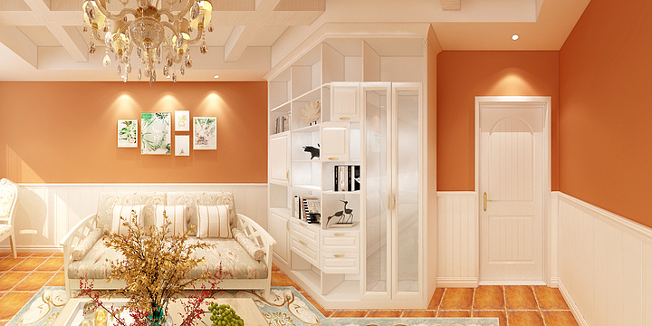 Jerryzha0-办公室---田园-装修设计方案