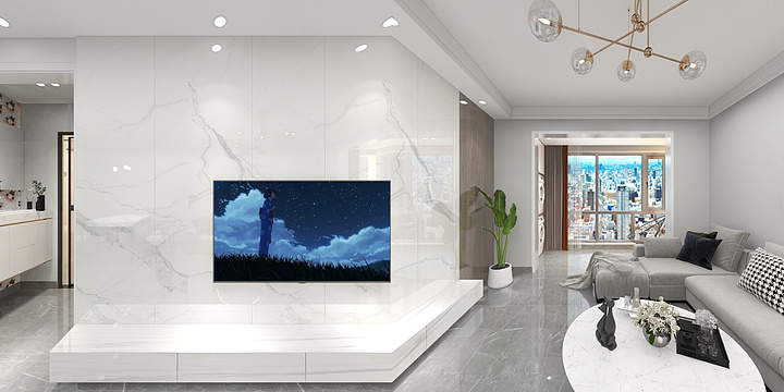 许俊华设计师-润城第五大道效果图-副本-装修设计方案