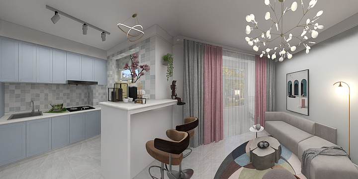 一点改动-国奥新城54.dwg-装修设计方案