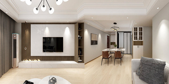 最美的风景如你-铂珺花园6#2505-装修设计方案