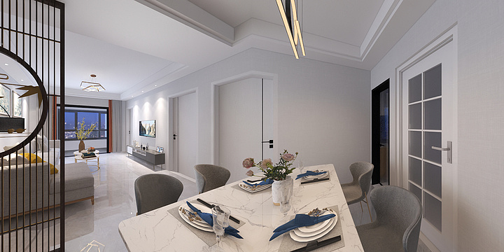 与zz-现代简约-装修设计方案