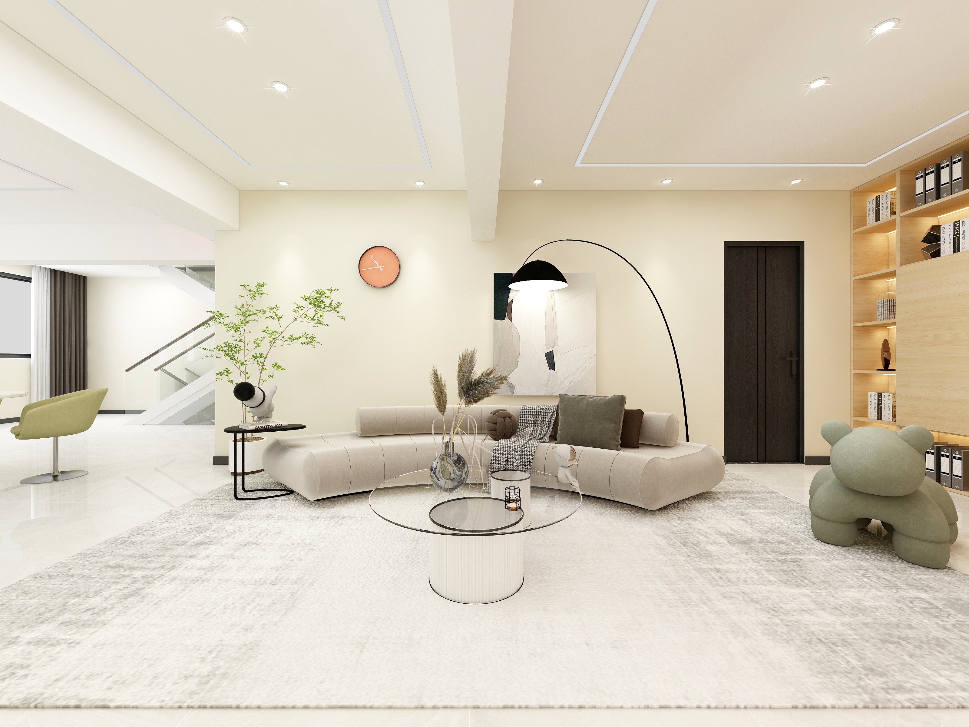 全景VIP设计-培训机构装修效果图