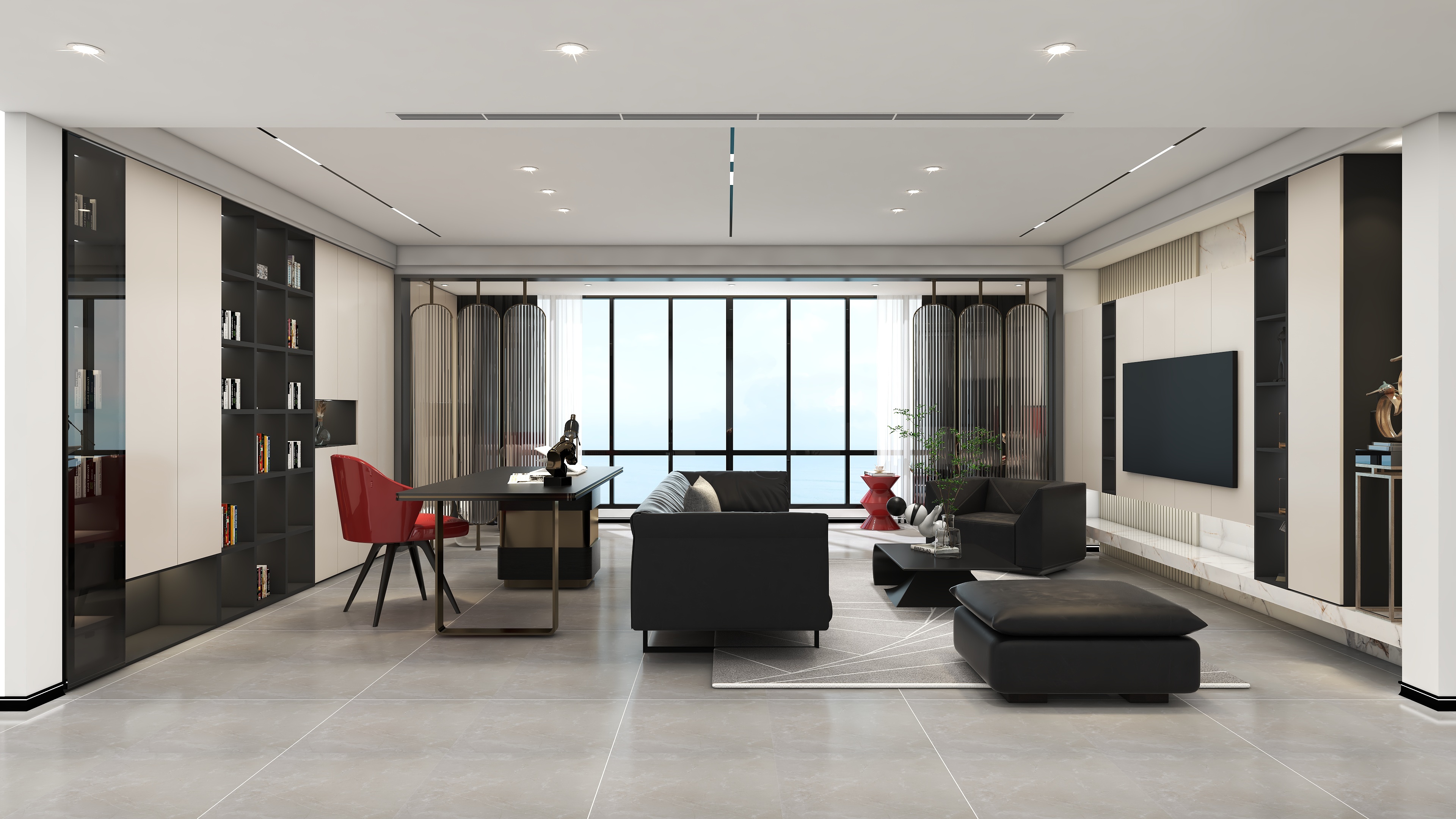 吹晚风y-康桥水郡装修效果图