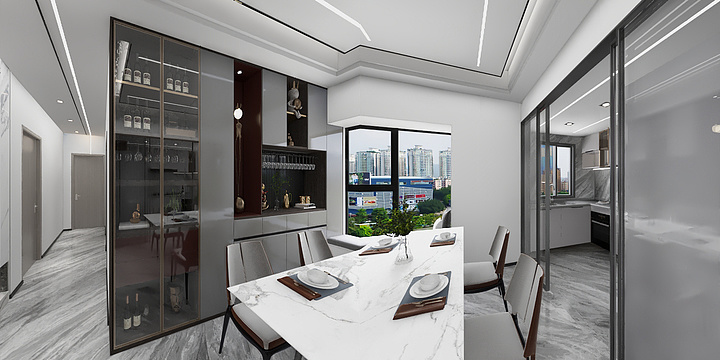 设计师钟-壹号院，杜公馆-2304-副本-装修设计方案