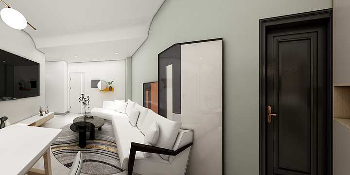 汉堡糊-景泰雅苑王先生雅居-装修设计方案