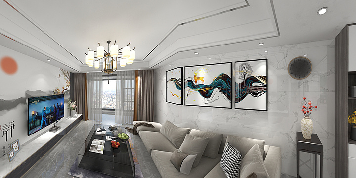 幸运星装饰-当代壹号院-装修设计方案