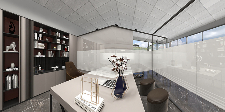 设计师Ava-办公室-装修设计方案