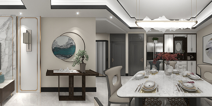 金牌橱柜整装馆-开元四期2#04.dwg-装修设计方案