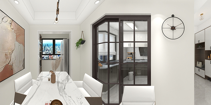 空间设计师L-青城府邸.dwg-装修设计方案