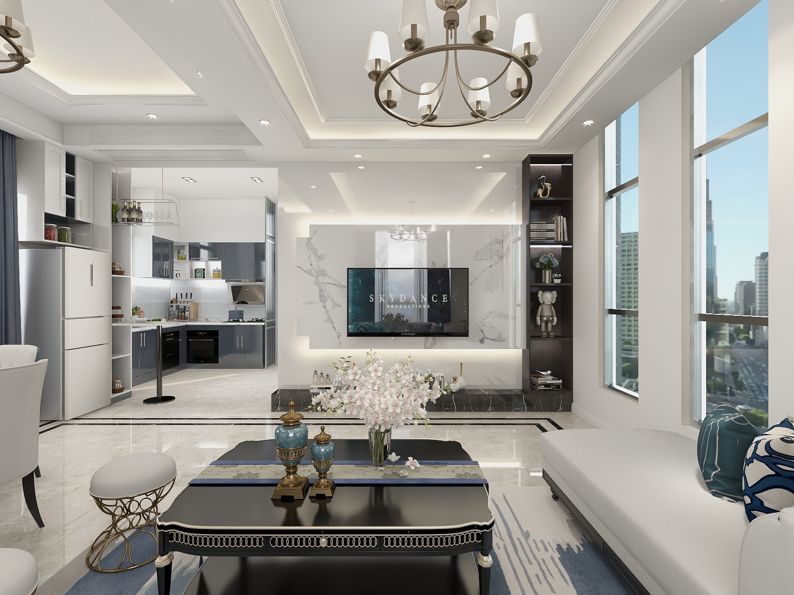 嘉儀设计-225平现代｜轻法式三层+自建房【嘉仪】-装修设计方案