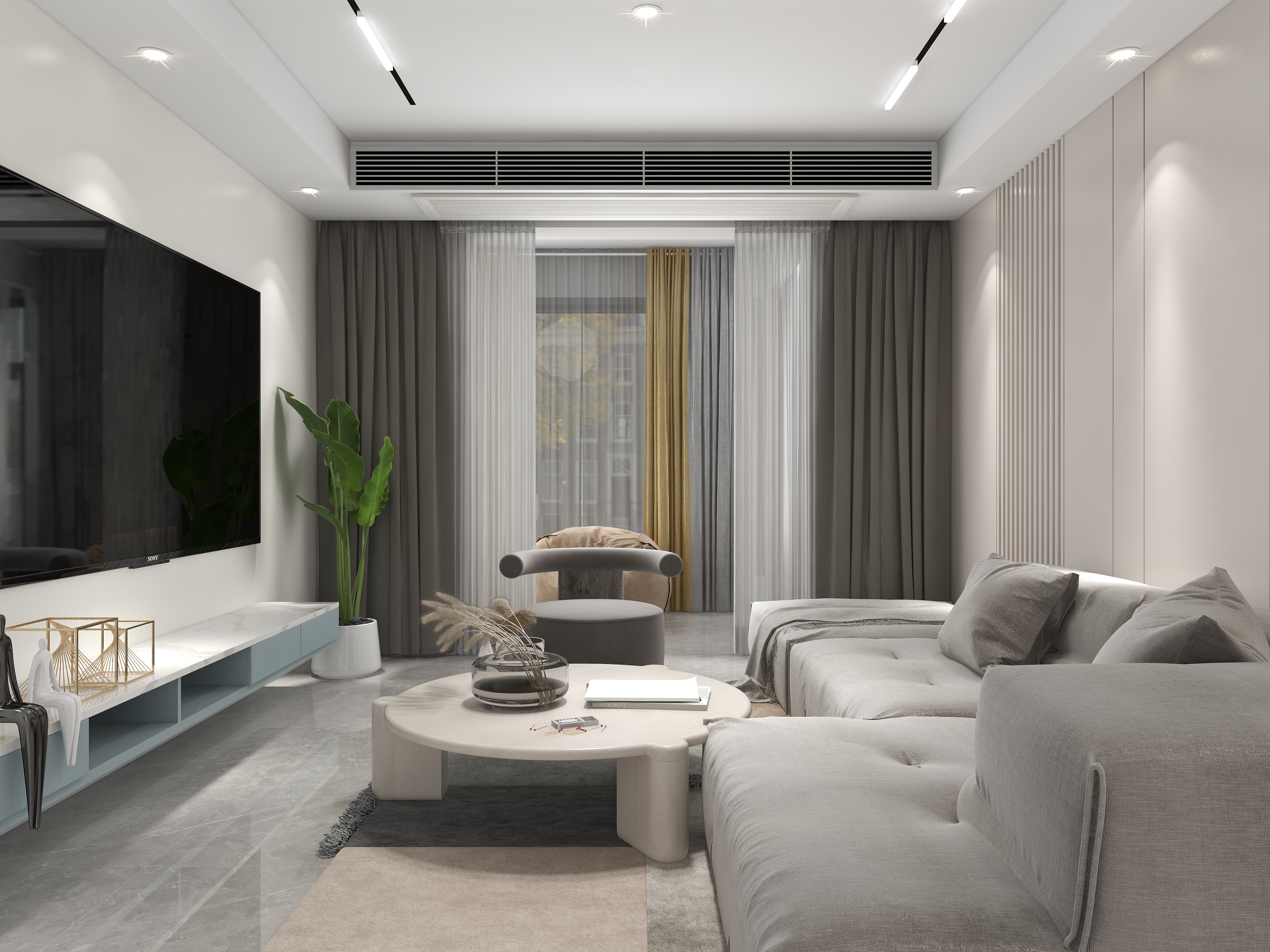 设计师珂源-保利清能西海岸G13装修效果图