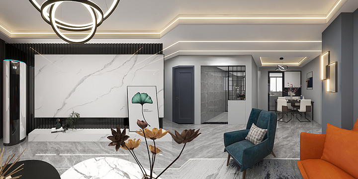 设计15688120831-秦晋花苑-装修设计方案