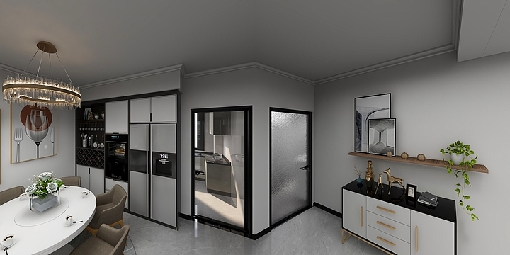 高森装饰设计-世嘉华庭4楼-装修设计方案