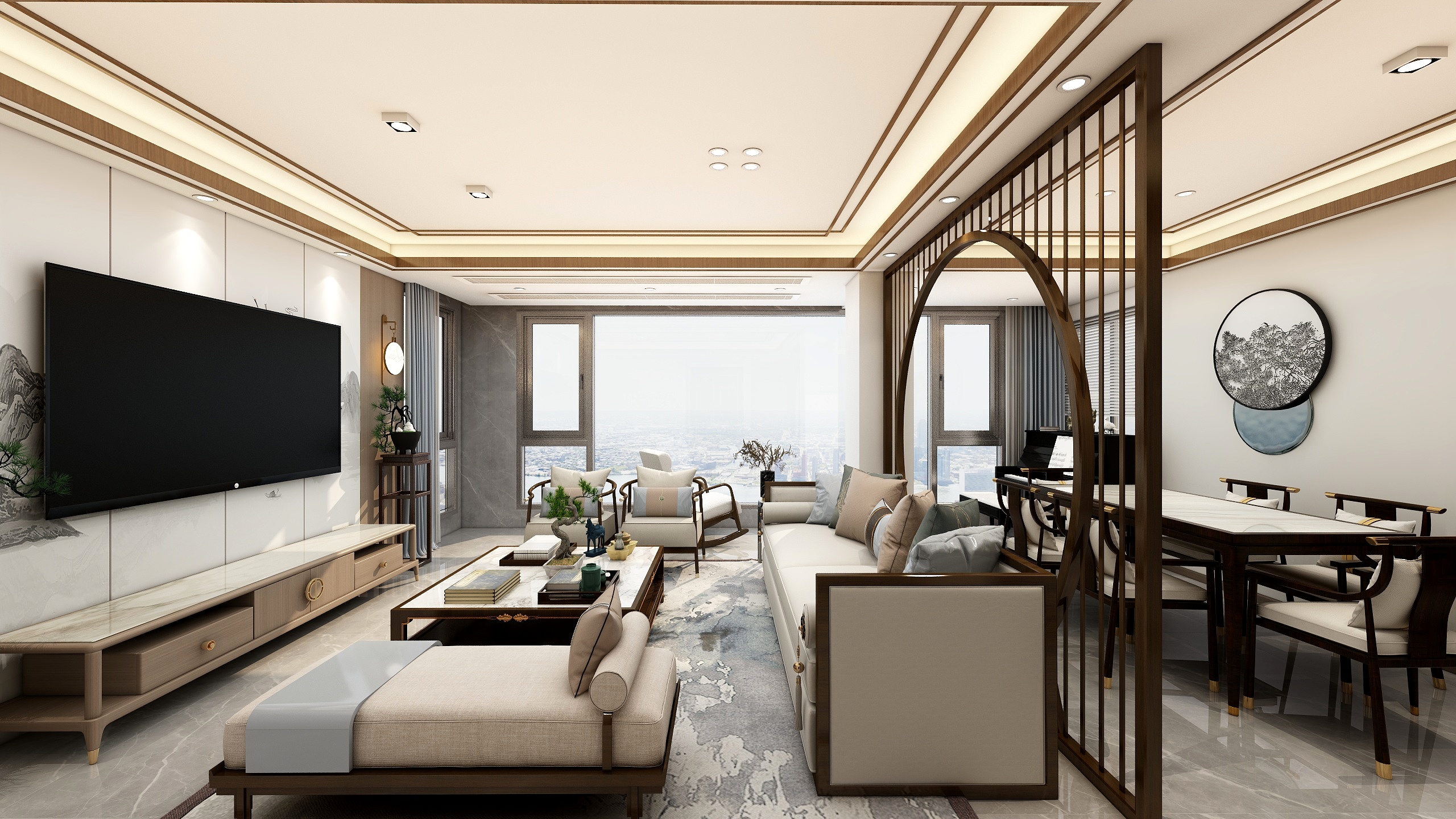 .~12-佳阳天玺2#05新中式装修效果图