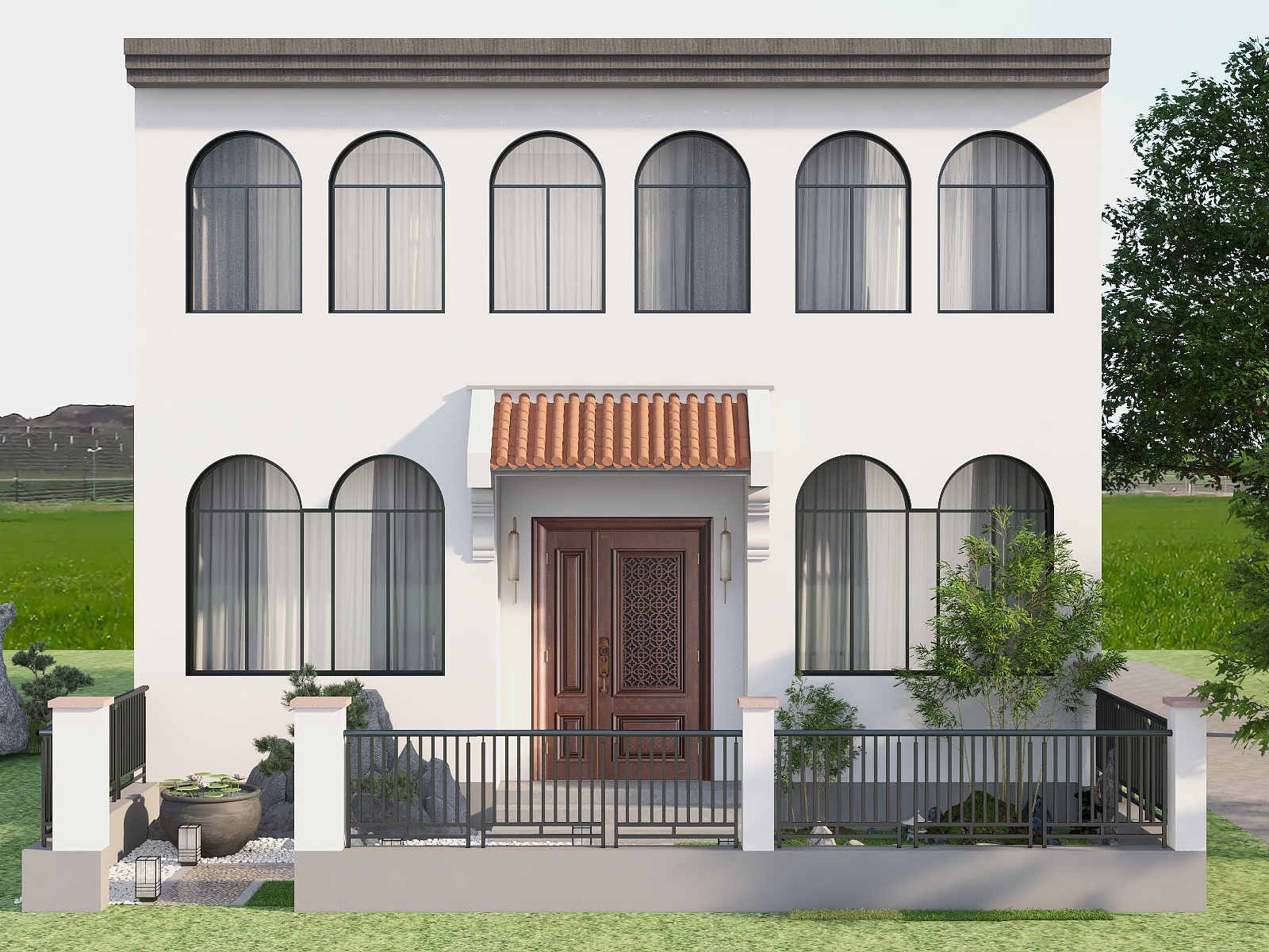 llyingklein-别墅小院-装修设计方案