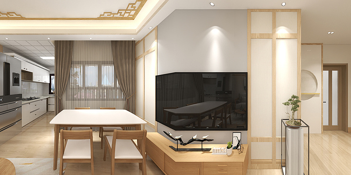 大盛能力有限责任公司-中关村E户型85㎡-装修设计方案