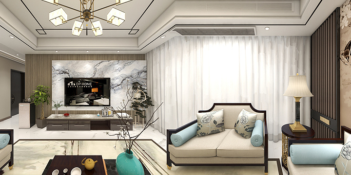 市民阿伟-美好家园7号楼.dwg-装修设计方案