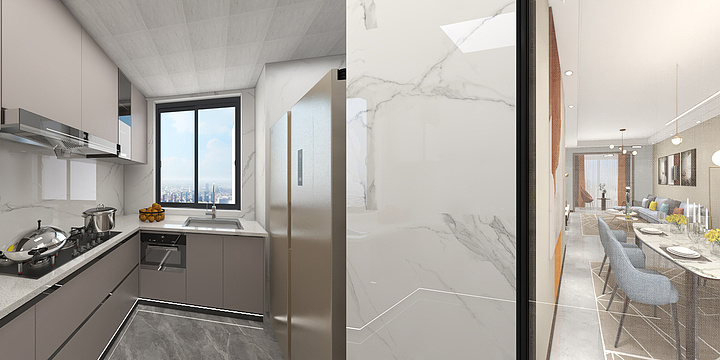 Mu靖设计师-万福天樾B1设计师牟靖-装修设计方案