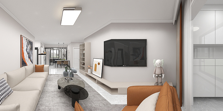 彩虹12-7.1期53-2-201设计定稿-装修设计方案