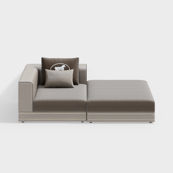Modern Seats & Sofas,Chaise Longues,Outdoor Sofa,Brown