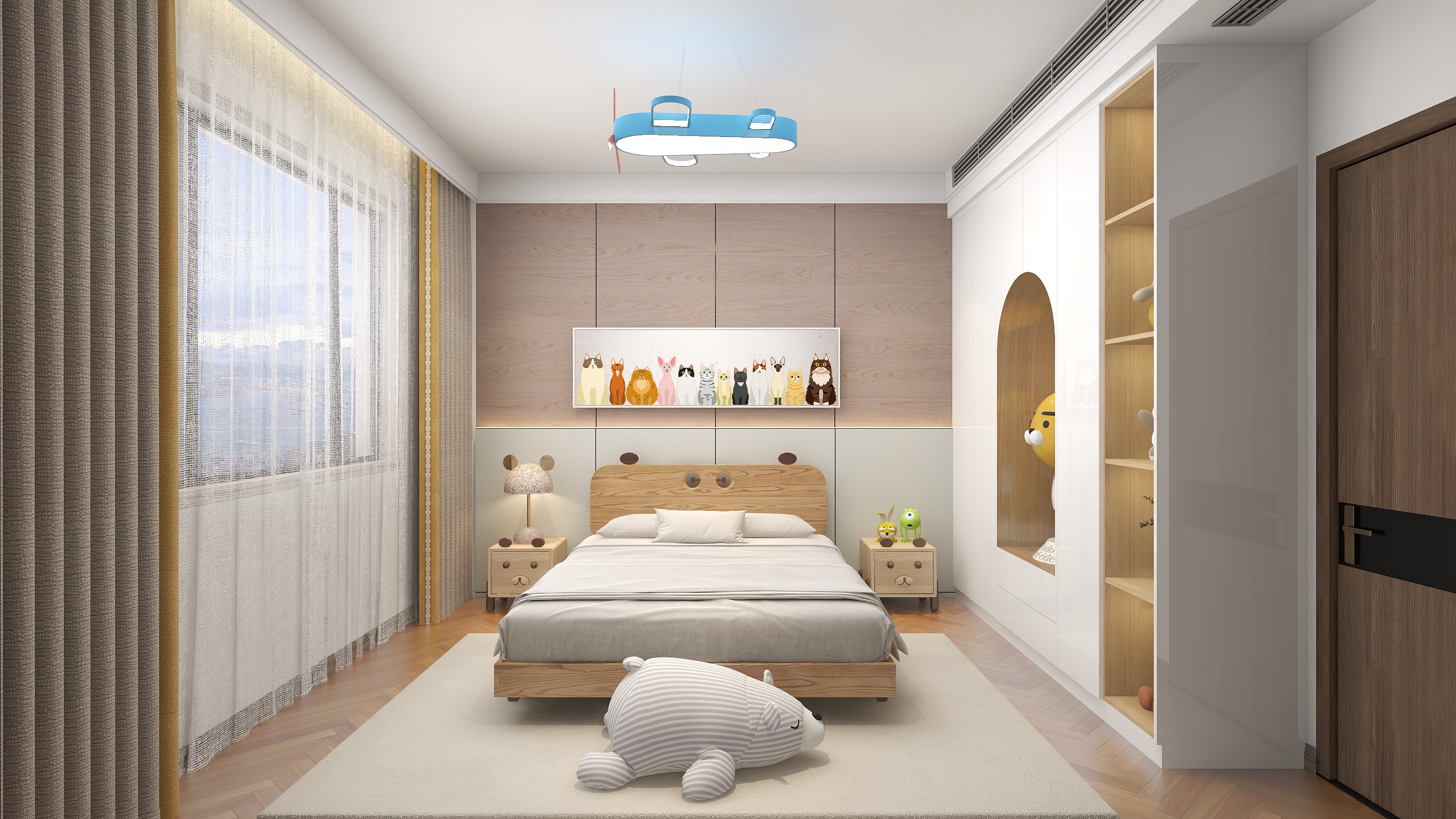 矩形之间-清新北欧风-装修设计方案