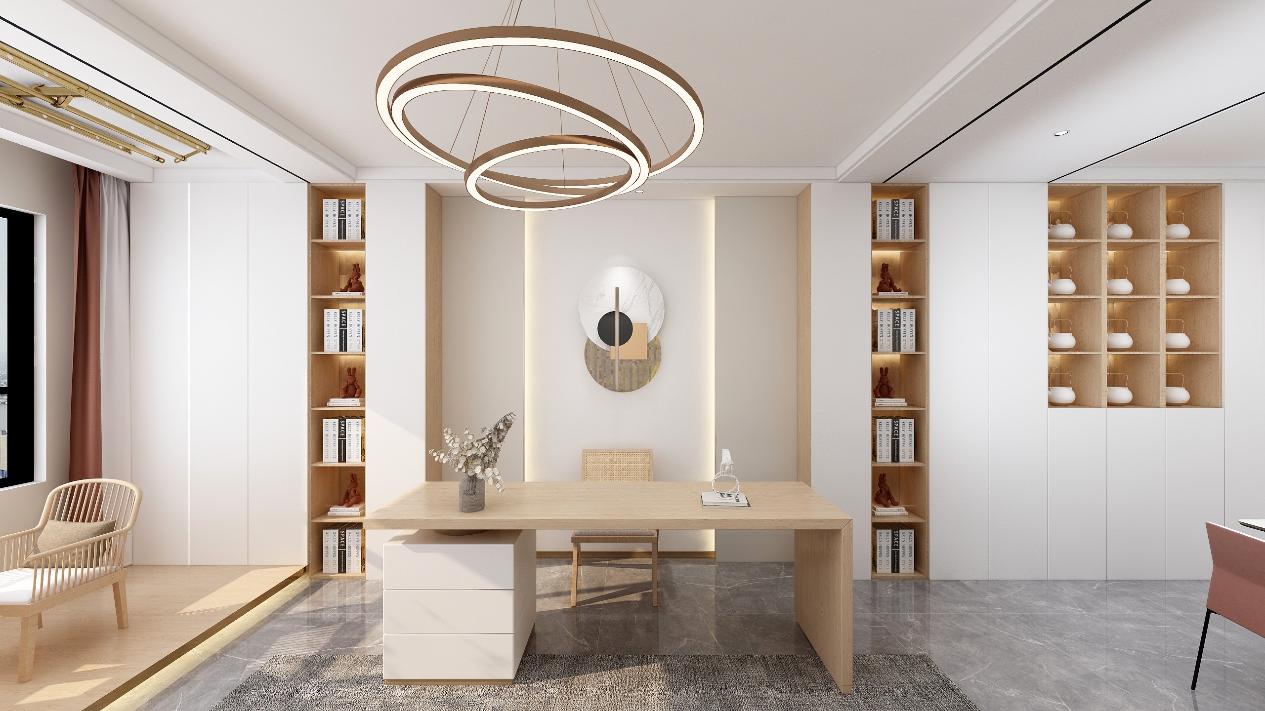 北辰123-112平日式原木风-装修设计方案