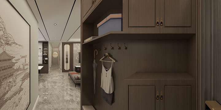 W设计张-三房户型现代轻奢-装修设计方案