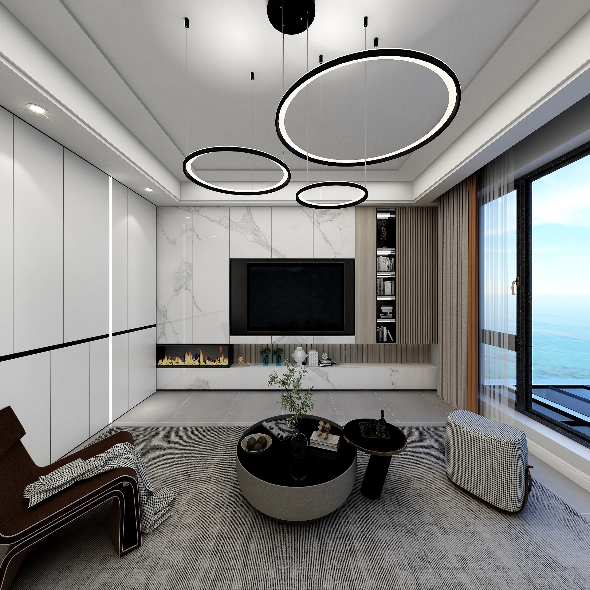 上海华锋国际设计工作室李锋-混搭装修效果图