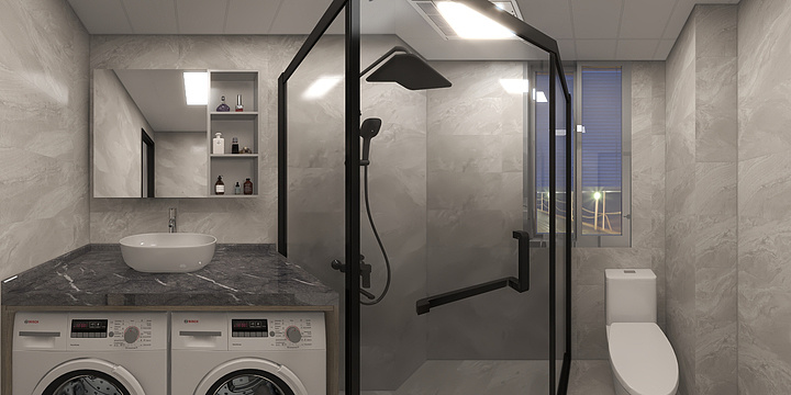 汪智豪-4水韵紫城21号201室.dwg-装修设计方案