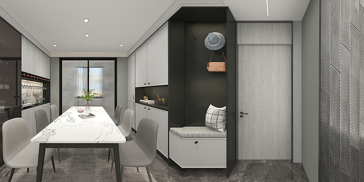 Mu靖设计师-江悦明珠A3-牟靖-装修设计方案