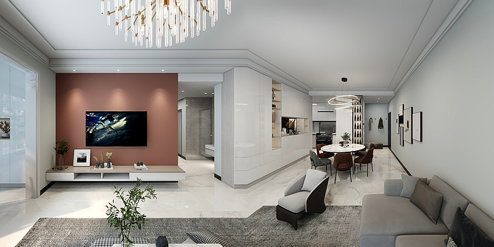 正源装饰设计总店-金普一号10-2601.dwg-装修设计方案